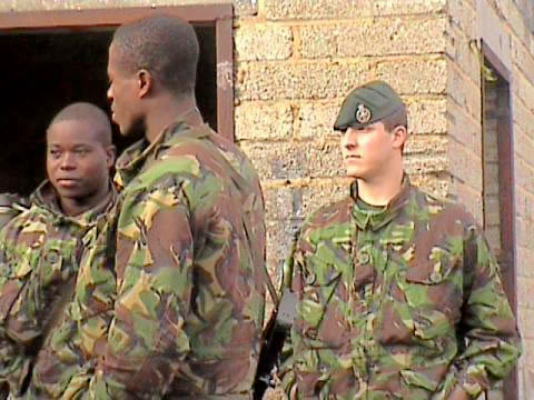 ireland northern warminster training 2rgj jackets royal green feb 2004