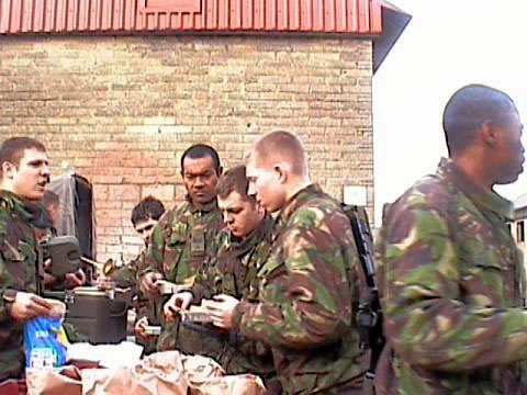 ireland northern 2rgj training warminster royal green jackets feb 2004