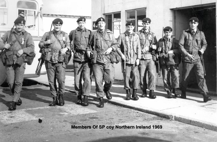 Members Of SP Coy 1RGJ Northern Ireland 1969 Jpg