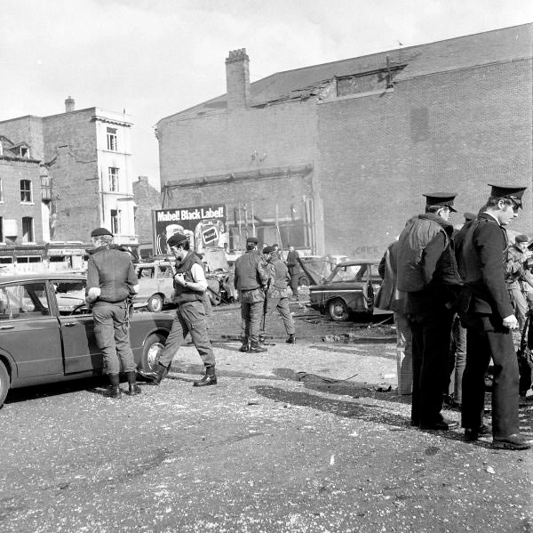 1 RGJ Car Bomb Castle Street Belfast Royal Green Jackets Association