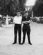 (04) Derna. HQ.Coy, 1956-57, Brian Castle, And Jim From The Armory, In The Souk Derna