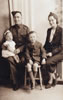 23. Sgt A.W. Bowes Wife Grace, Son Bert, Daughter Valerie Re-called 1939 Posted To Tidworth. C.1940