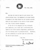 34. Letter Confirming AWB's Honorary Rank. 1947
